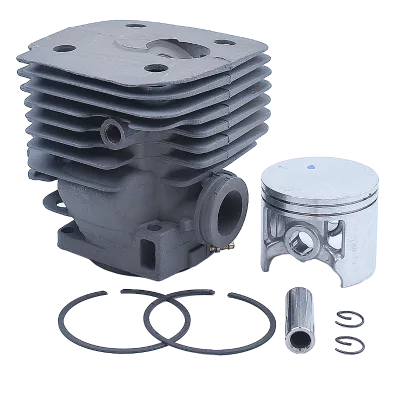 58mm Cylinder Piston Ring Kit Box Industrial Chain Saw Machine for HUS 395 395XP Chainsaw NIKASIL Plastic Wood Cutting 3/8 1021g