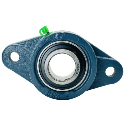 High Speed High Precision ISO9001 Certified Cast Iron Grease Flange Mounted Bearing for Packaging Machine Models