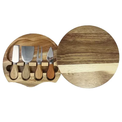 Wholesale Acacia Wood Cheese Boards Cheese Board Set