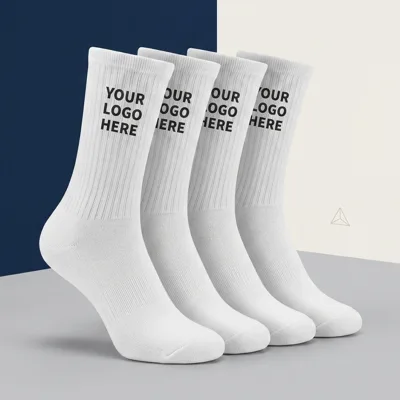 Low MOQ & High Quality Factory Delivery Wholesale Custom Jacquard Process Breathable LOGO Sport Socks