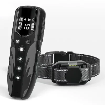 Passtiontech Electric Dog Training Collar Model 710A Rechargeable Lithium Battery 10-20 Hours Waterproof Remote Control LCD