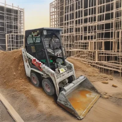 S70 Used Skid Loaders White Wheels S18 Slip Loader 16/165 Loader Free Shipping Low Price Featuring Core Gearbox