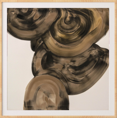 Wabi Minimalist Art Abstract Flower Painting Neutral Prints for Wall Decor
