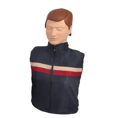 Hot Sale Adult CPR Training Manikin with Vivid PVC Material for School Teaching Model