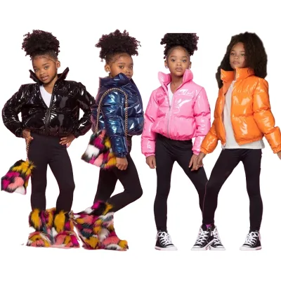 New Arrival Girls Winter Warm Clothing Kids Padded Down Coat for Teenage Girls Coats Fall Winter Outwear for Children