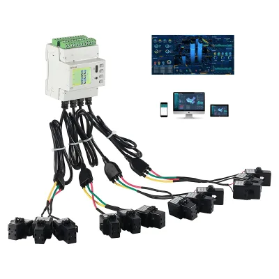 ADW210 Multi Channels Power Meter AC 3 Phase Energy Meter Harmonics Kwh Measuring IoT Platform Monitoring
