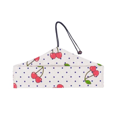 Eco-Friendly Natural Canvas Cookware Sets Bag Cotton Envelope Pouch for Silver Cutlery