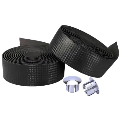 Bicycle Handlebar Tape Set Wrap Your Road Bike with Anti-Slip Rubber Grip Tape and Bar Plugs for Road Bike Cycling 2 Rolls