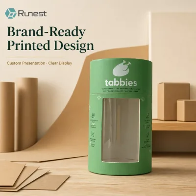 Eco-Friendly Silicone-Coated Cosmetic Paper Tubes With Durable Structure and Smooth Surface Finish for Beauty Products