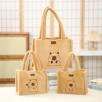 New Cute and Versatile Dolphin Plush Bag, Simple Cartoon Single Shoulder Bag, Premium Women's Autumn and Winter Handbag