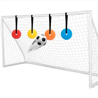 Soccer Goal Shooting Target with Adjustable Extra-Long Strips for Agility Speed Lacrosse Hockey Football Soccer Goal Target