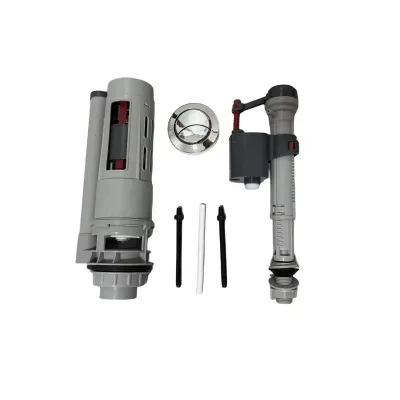 Bathroom Accessories 3/6L Plastic Flushing System for Two Piece Toilet Water Tank Dual Flush Valve