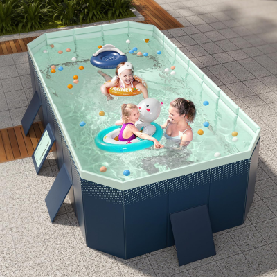 Summer Adult Bracket Pools Outdoor Large Children Bracket Pool Fish Pond Family Swimming Pool