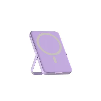 Newest 5000mAh Magnetic Wireless Charger Power Bank Slim PD20W Fast Charging Magnetic Power Bank With Stand