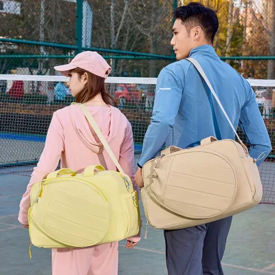 Latest Design Lightweight Large Capacity Unisex Outdoor Sport Waterproof Tennis Bag with Shoe Compartment
