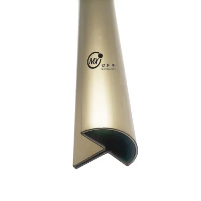 Factory Customize Shape 201 304 Stainless Steel Metal Trim with Multiple Color