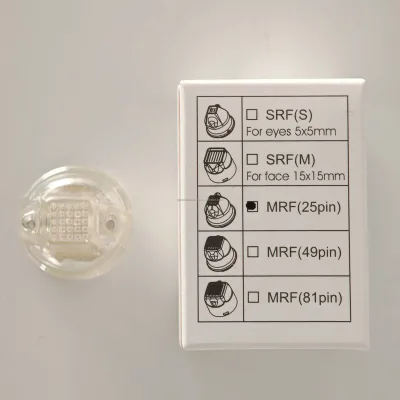 MR18-2S RF Microneedling Insulated Disposable Cartridge RF Microneedle Machine 25PIN 49PIN 81PIN NANO Needle Tips Cartridge
