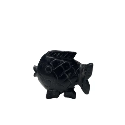 Wholesale natural gemstone crystal animal  carvings jade colourful fish crystal fish for gifts