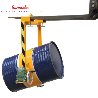 Hoist Mounted Oil Drum Rotator Drum Lifter for 55 Gallons