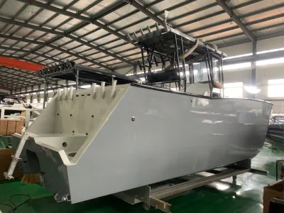 New 7.9M Console Twin Hull Marine Grade Aluminum 5083 CE Certified Offshore Fishing Boat