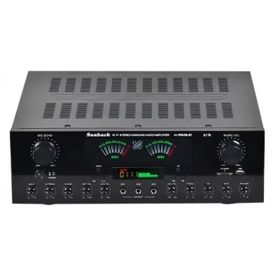 KYYSLB 7 Channel Double Ring Cow Transformer High-power Blueteeth Power Amplifier Professional USB Karaoke Power Amplifier