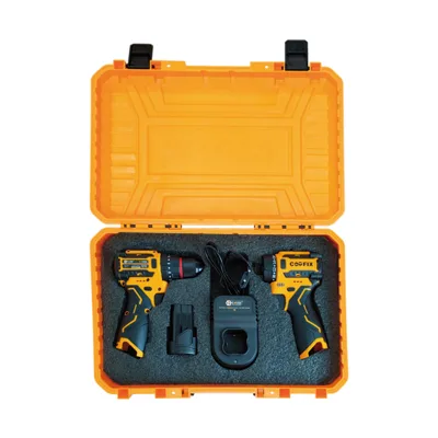 COOFIX CF-PIS002 16.8V Cordless Brushless Drill Driver and Impact Wrench 2PCS Tool Sets Combo