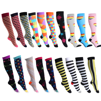 Running Compression Socks Stockings  Sports Socks Marathon Cycling Football Varicose Veins Sock