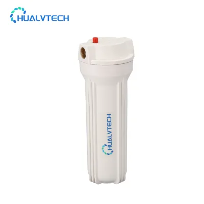 Explosion-proof Reusable Plastic Manual Activated Carbon Filter Bottle Strong Sealing Performance 150 GPD Flow Rate Eco-friendly