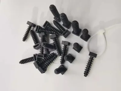 Nylon Hole Plugs Cable Tie Holder