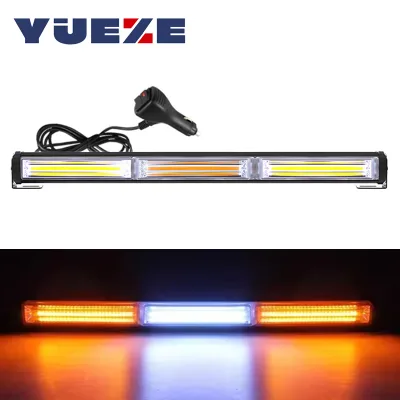 Car Truck Vehicle Warning LED Strobe Light Bar Traffic Emergency Flashing COB Light Bars Hazard Warning Flash Light for Trucks