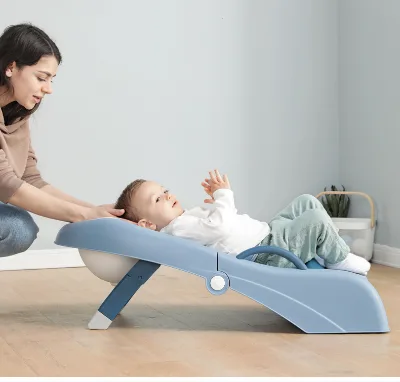 Folding Kids Fashionable Hair Washing Baby Chair Baby Shampoo Plastic Children Barber Chair
