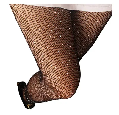 China Manufacturer Sparkle Diamond Rhinestone Skin Colors Carnival Stockings for Sexy Women