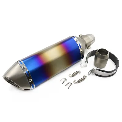 High Quality Motorcycle Rxz Exhaust Muffler Stainless Steel Motorcycle 300cc 600cc Exhaust for Yamaha RX-Z11 RX-Z7