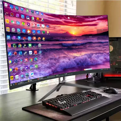 OEM Factory Cheap Price LCED Desktop 22-inch Computer Monitor with 75Hz Refresh Rate for Office Desktop Computers