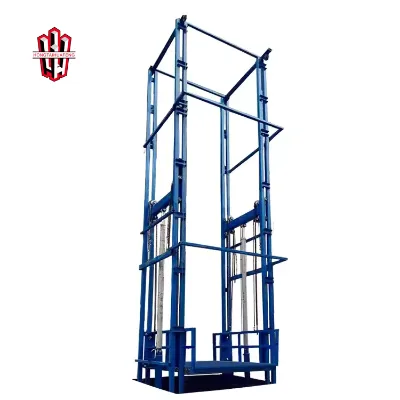 2 Ton 3ton Simple Warehouse Cargo Forklift Elevator Lift Platform Price