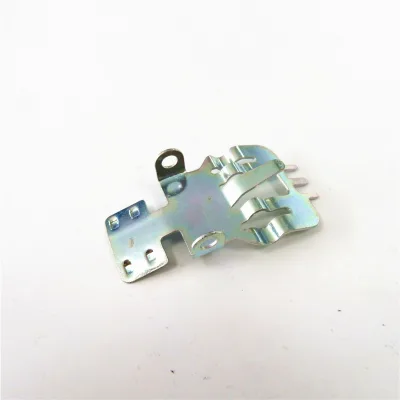 OEM Fine Blanking Small Spring Steel Stamping Part Galvanized Zinc Plated Steel Clamp