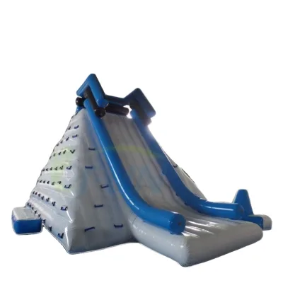 Inflatable Iceberg with Slide for Water Park/floating Rock Climbing Wall/inflatable Water Iceberg Slide for Kids and Adults