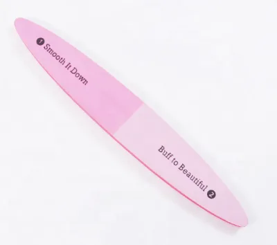 Multi-functional Personalized pink 4 Sided Healthy Beauty Manicure Nail Tool Polish Buffer Block EVA Sponge