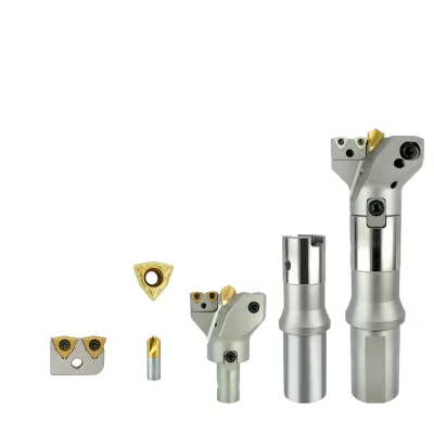 Adjustable Boring U-Drill for Deep Hole Machining | VMCWC Insert Compatible | Self-Centering Design with Coolant Through