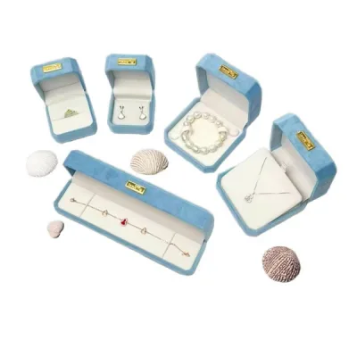 Sublimation Blank Round Double Open Jewelry Box Wholesale Packaging Bracelets Jewelry Packaging Deep Bangle Leatherette Box Set