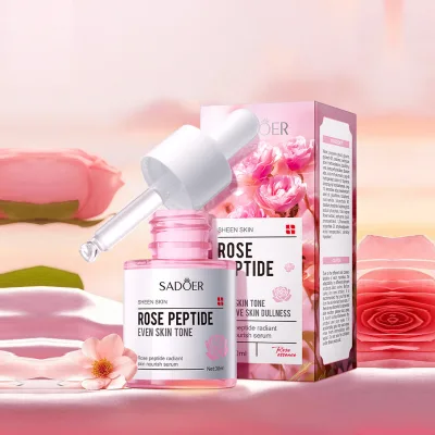 Hyaluronic Acid Serum for Skin-Revitalizing Nourishing Moisturizing for 30ml Face Rose Peptide Radiant Skin Nourish Serum