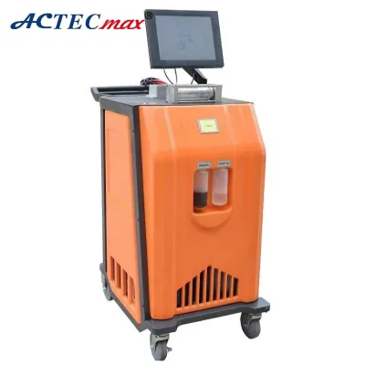 AC.138.043 R134a AC 220V 370W 12L 98KG 2400g/Min Refrigerant Gas Recovery Unit with Vacuum Pump 12.5''big Display Screen