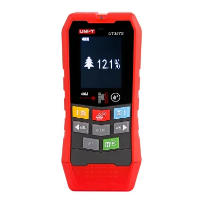 UNI-T Wall Scanner UT387S 4 in 1 Metal Detector Wood Stud Finder AC Voltage Live Cable Wires Depth Tracker