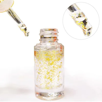 Hot Sell 24K Gold Foil Facial Whitening Brightening Moisturizing Serum OEM ODM Private Label Vegan Elite Fluid Custom