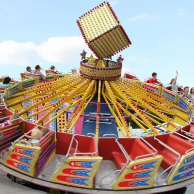 Funfair Carnival Park Rides Flying Disco Amusement Ride for Sale