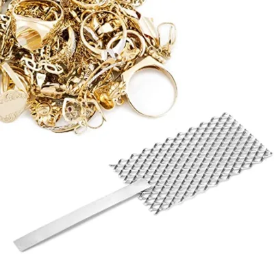 Diamond-Shaped Metal Plate Mesh Expanded Metal Decking with Handle Titanium Jeweler Tool Plating Platinum Cutting Service