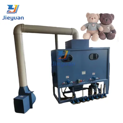 Multi Style Teddy Toy Bear Cotton Fiber Filling Machine Cotton Toy Stuffing Filling Machine for Sale