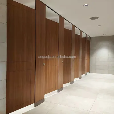 Modern Toilet Partition Waterproof Aluminum Honeycomb Toilet Cubicle Panel
