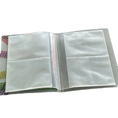 Customized 4 Pocket Photo Album PP Card Bolder Game Card Sleeves for Family Photo