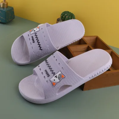 100% Eco-friendly Outdoor Bedroom Anti-slip PVC Outdoor and Indoor slippers